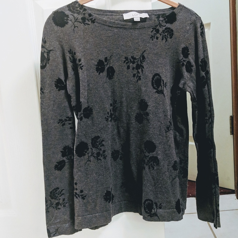 ❤️Ann Taylor LOFT cotton bell sleeve XS/S